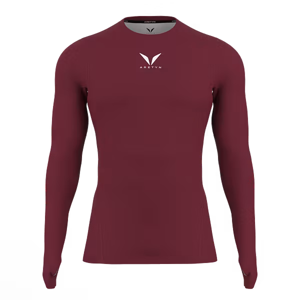 Essential Maroon Compression Top
