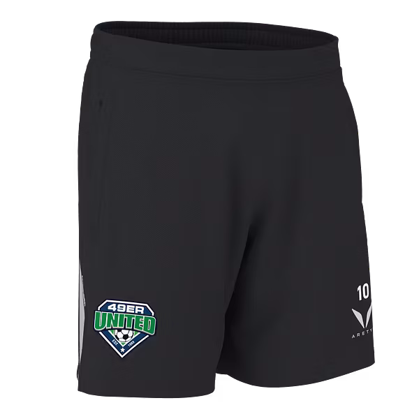49er United Virtue AmbiFiber Pro Off-Pitch iD Shorts