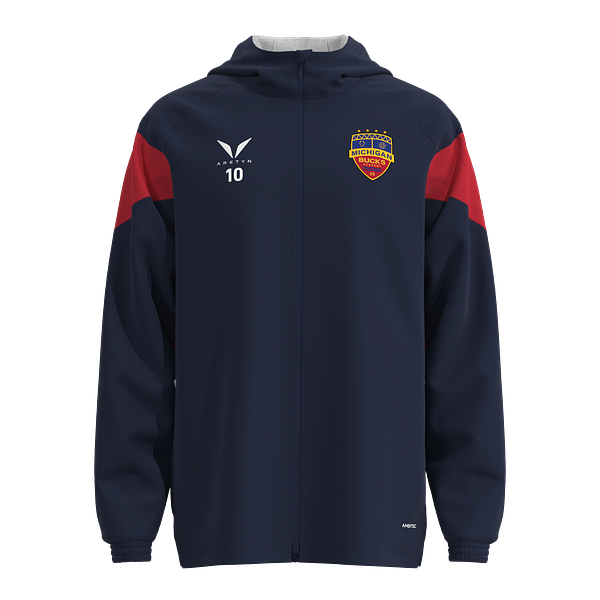 Michigan Bucks Ambition Performance All-Weather Jacket