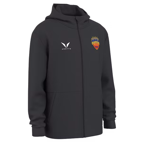 Michigan Bucks Virtue Pro Travel iD Hooded Full Zip