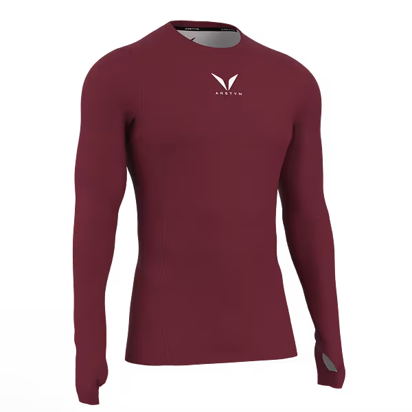 Essential Maroon Compression Top