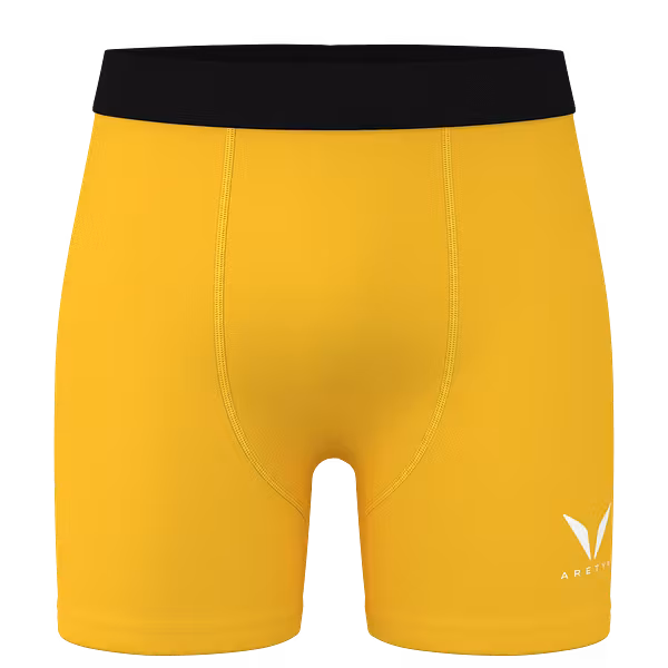 Essential Yellow Compression Shorts
