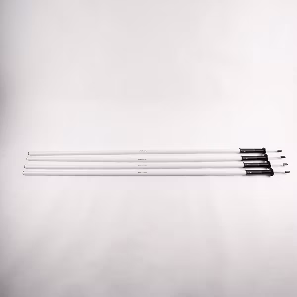 White Training Poles Set of 4 (1.5m)
